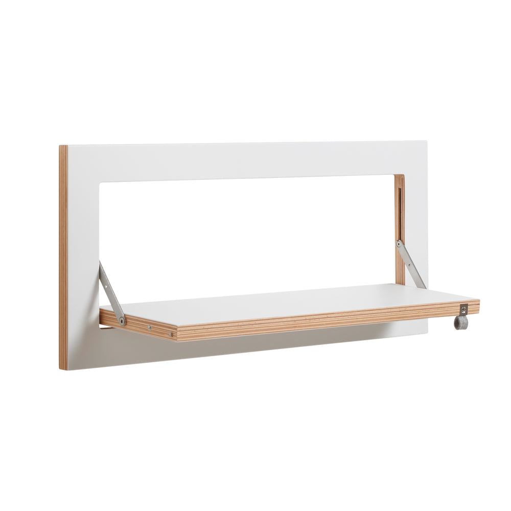 Ambivalenz - Fläpps Regal, 1 Regalboden | 60 x 27 cm / weiß
