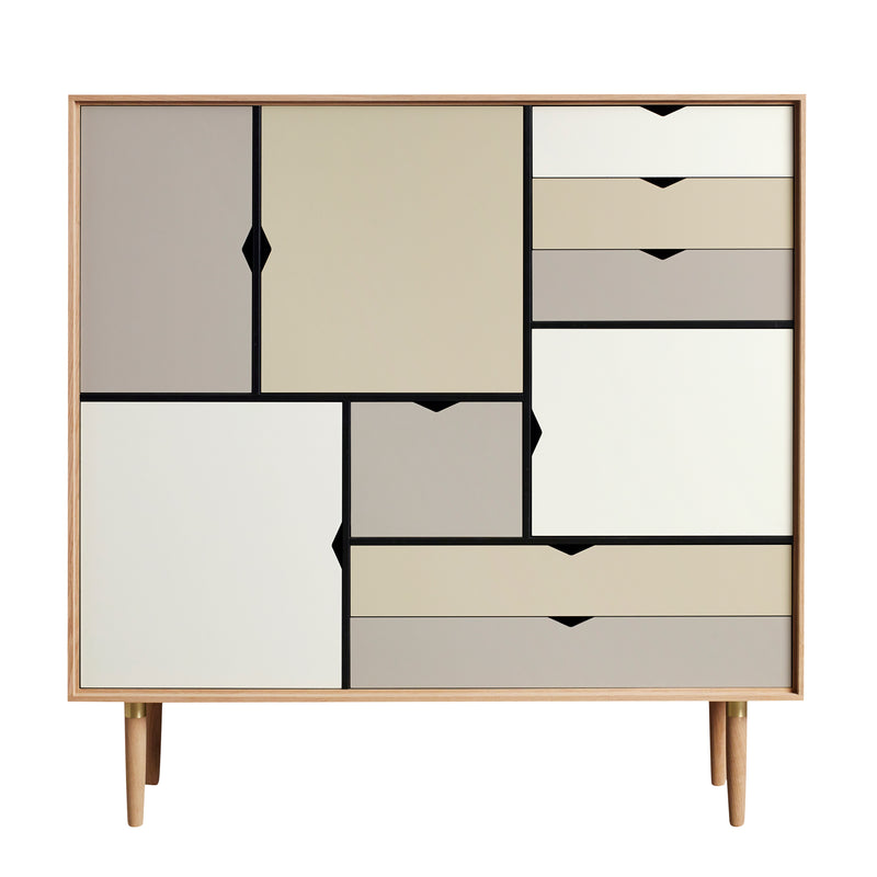 Andersen Furniture - S3 Kommode, einfarbig | mehrfarbig / Eiche geölt