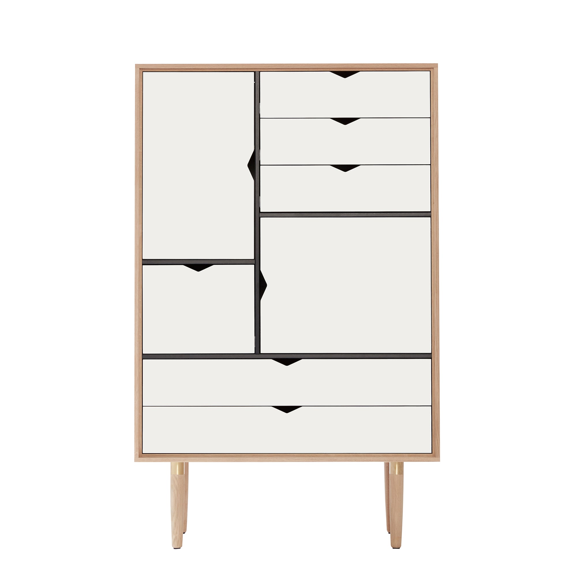 Andersen Furniture - S5 Kommode | weiß / Eiche geseift