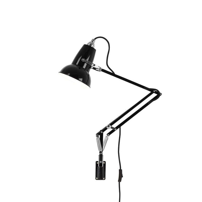 Anglepoise - Original 1227 Mini Wandleuchte mit Wandhalterung | jet schwarz