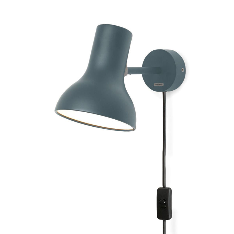 Anglepoise - Type 75 Mini Wandleuchte | mit Kabel / slate grey