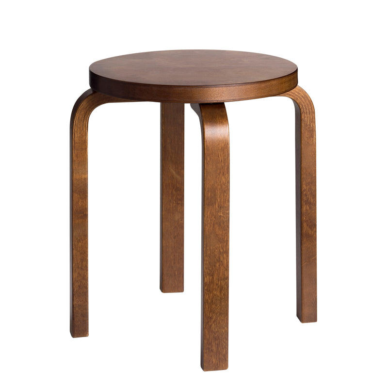 Artek - Hocker E60 | Nussbaum gebeizt