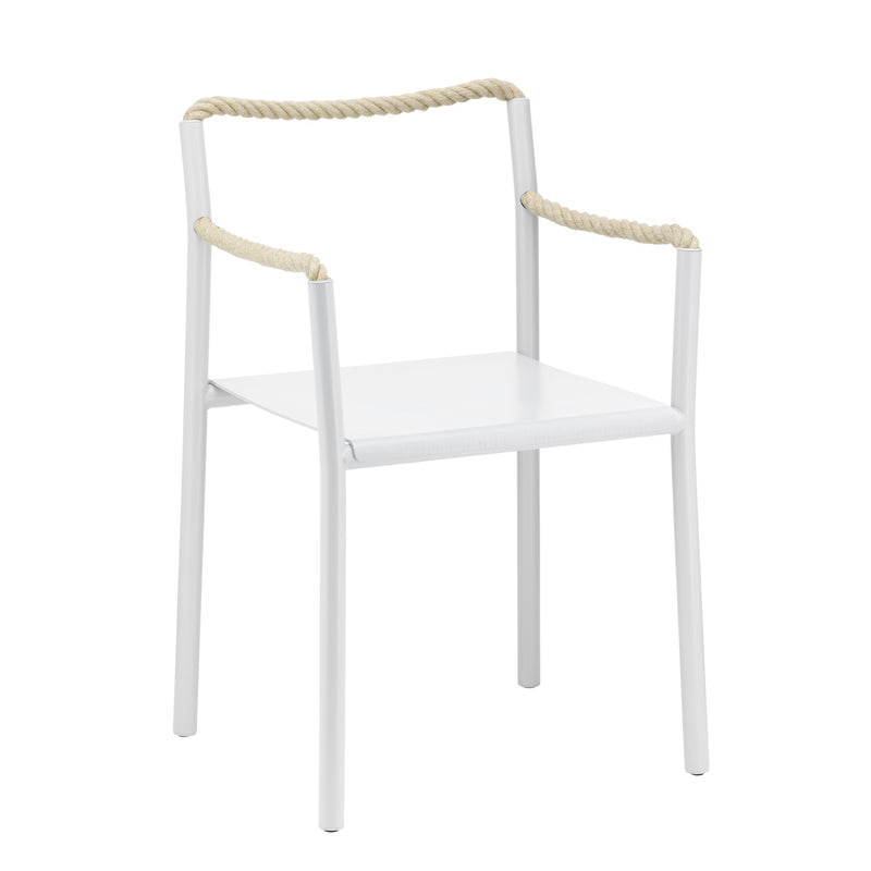 Artek - Rope Chair | hellgrau/natur