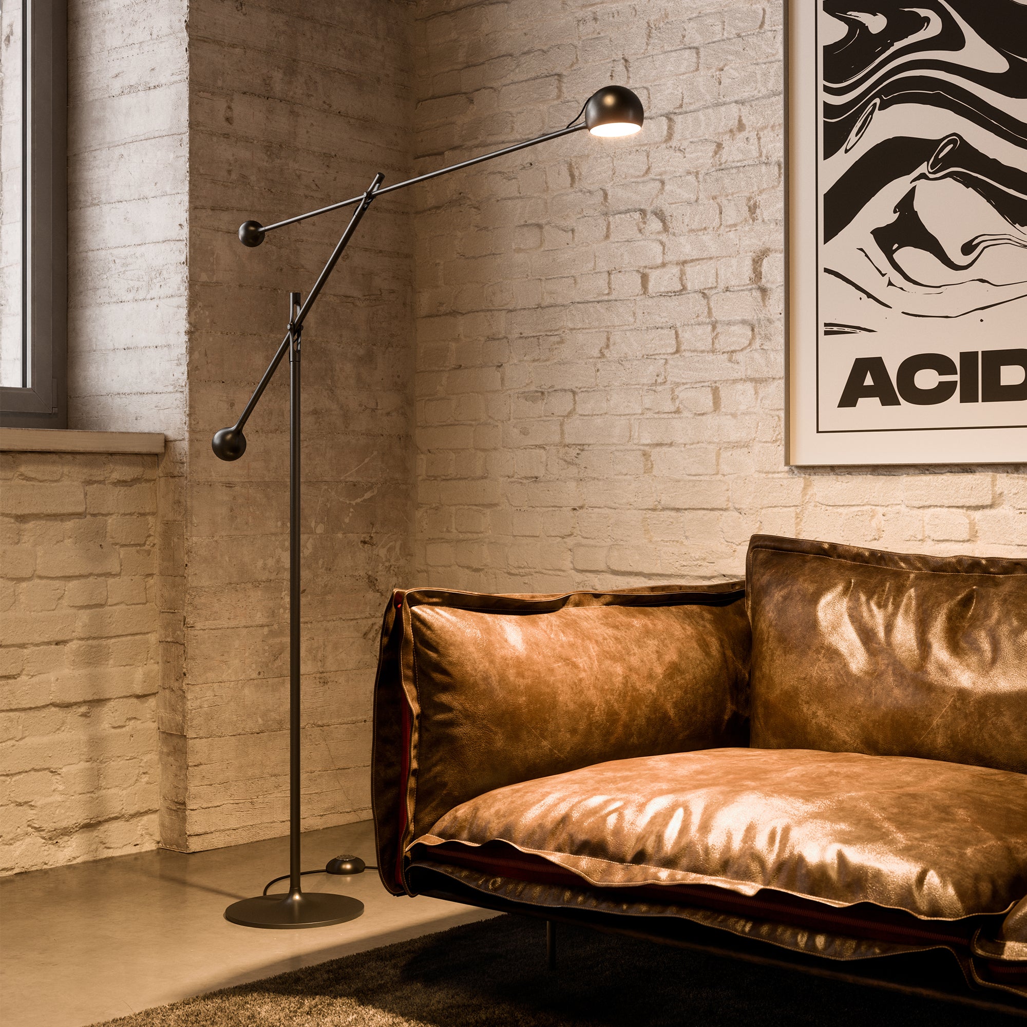 Artemide - IXA Stehleuchte LED | anthrazit