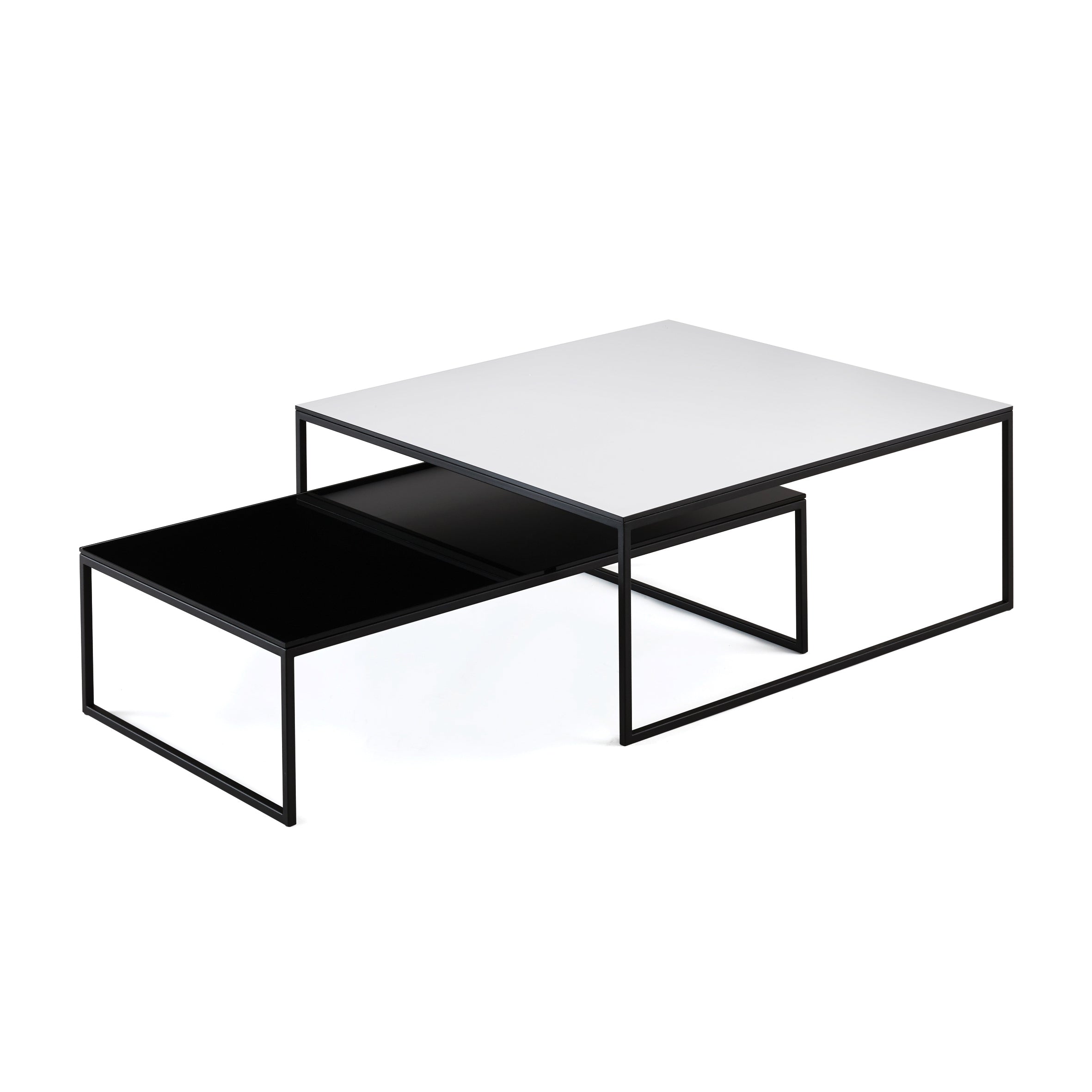 Hans Hansen - Less H 15/2 Couchtisch | HPL schwarz