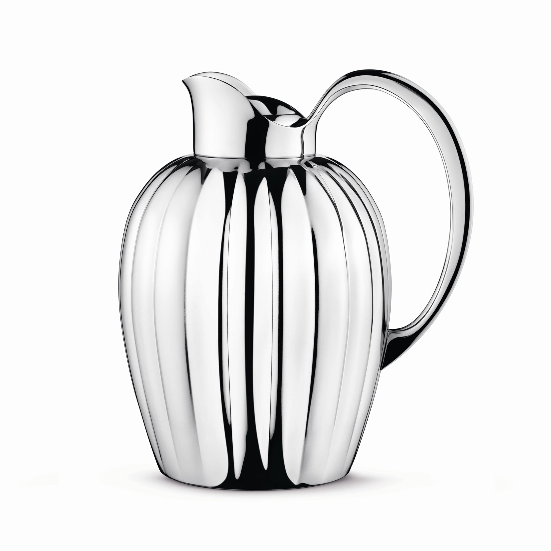 Georg Jensen - Bernadotte Thermoskanne | 1 l / silber