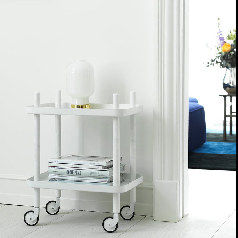Normann Copenhagen - Block Beistellwagen | weiß