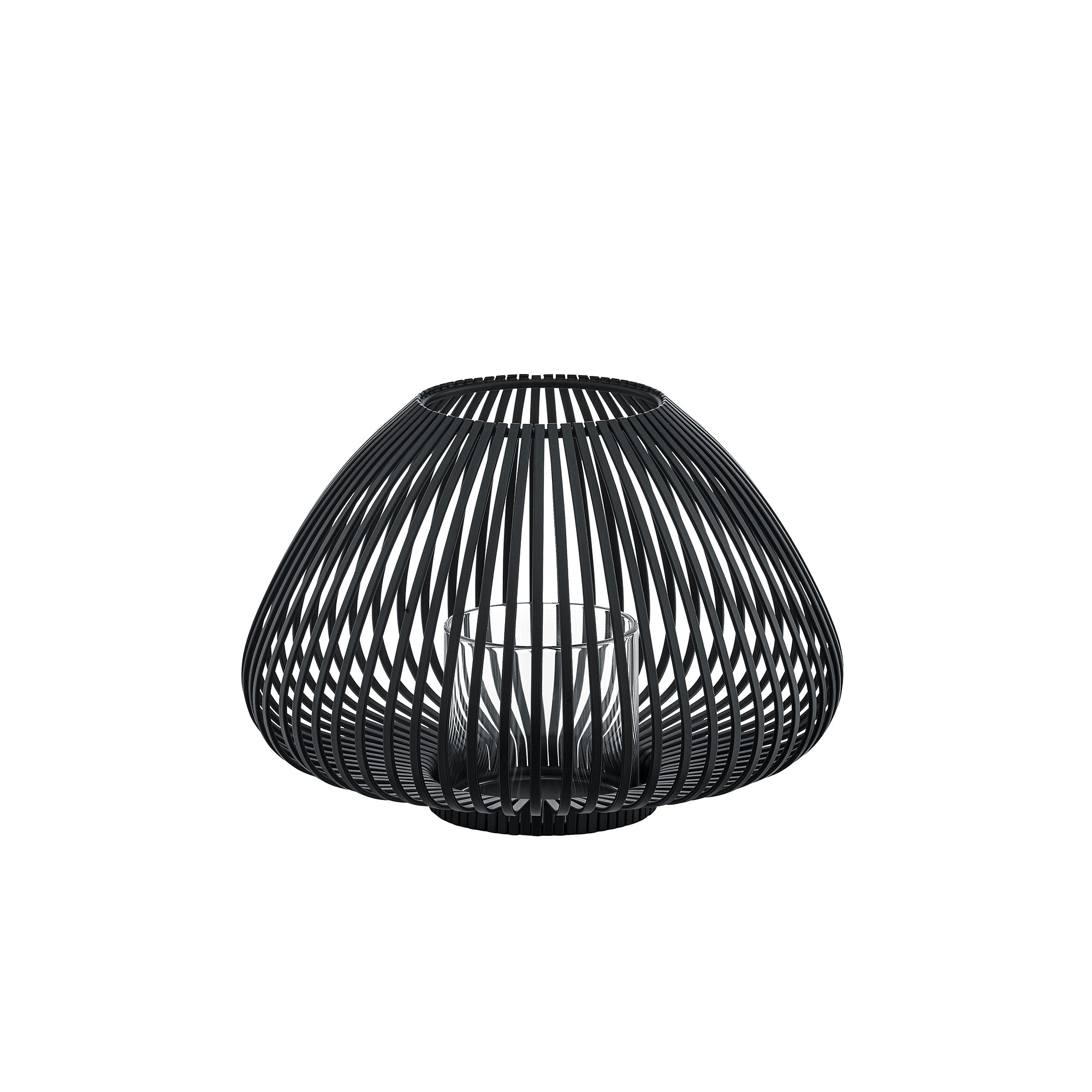 Blomus - Lyva Laterne | Ø 25 x H 17 cm / schwarz
