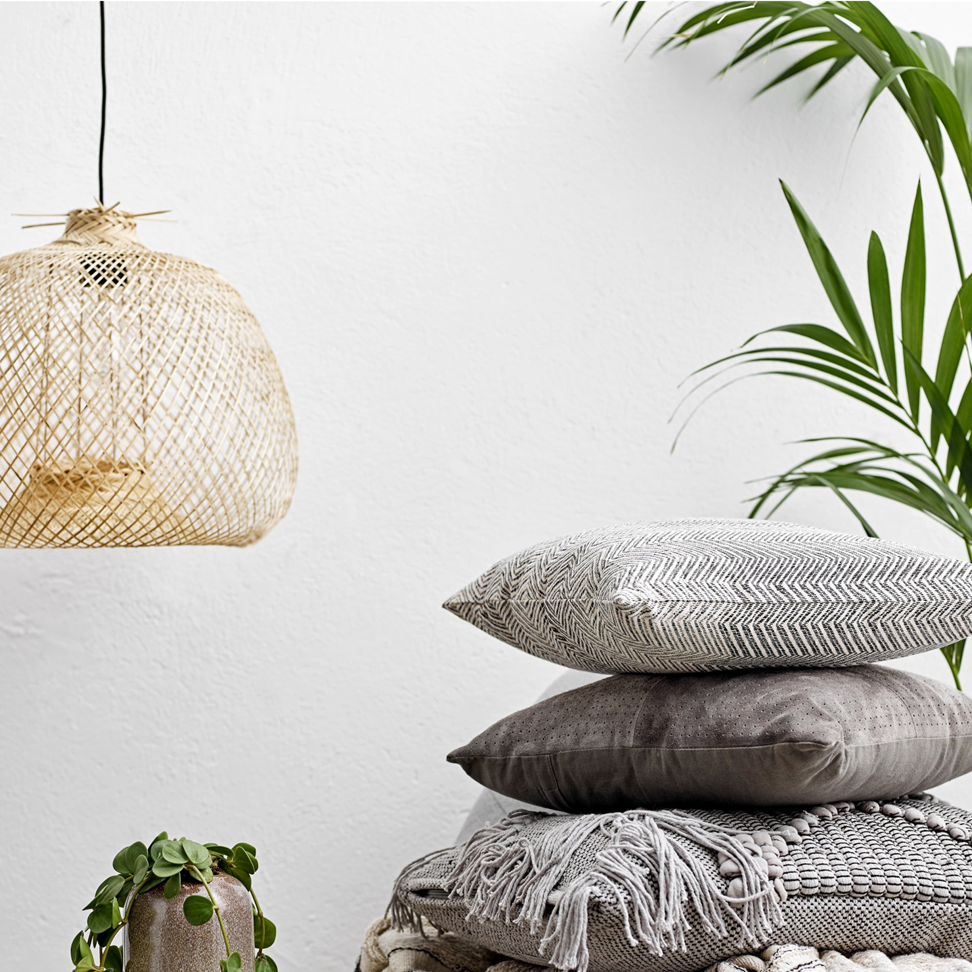 Bloomingville - Bambus Pendelleuchte | 