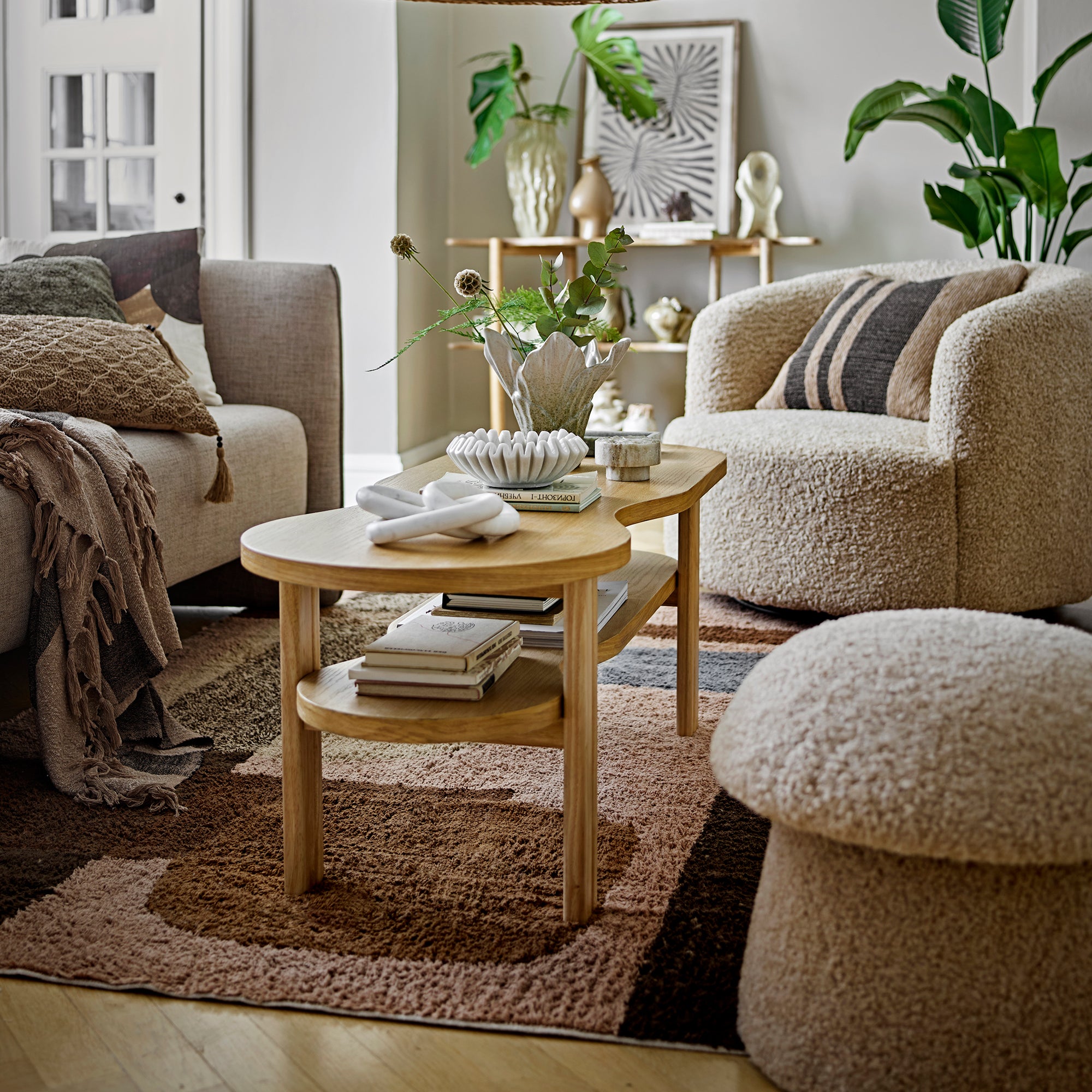 Bloomingville - Bocca Pouf | 