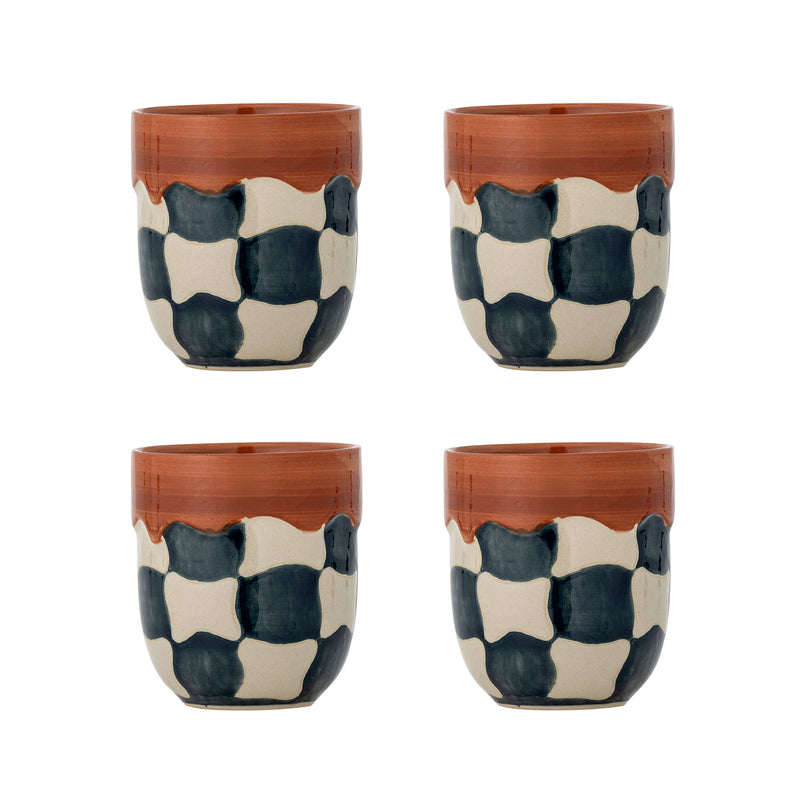 Bloomingville - Check Tasse | 