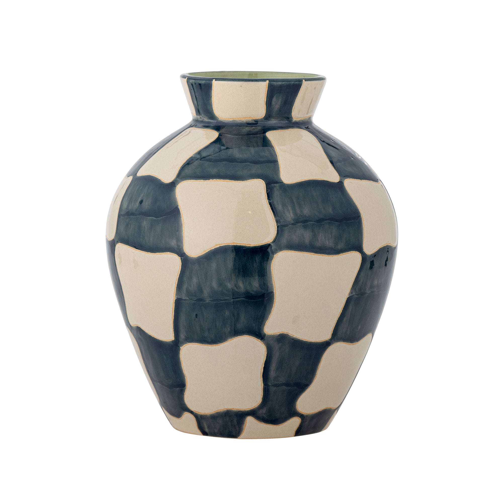 Bloomingville - Check Vase | 