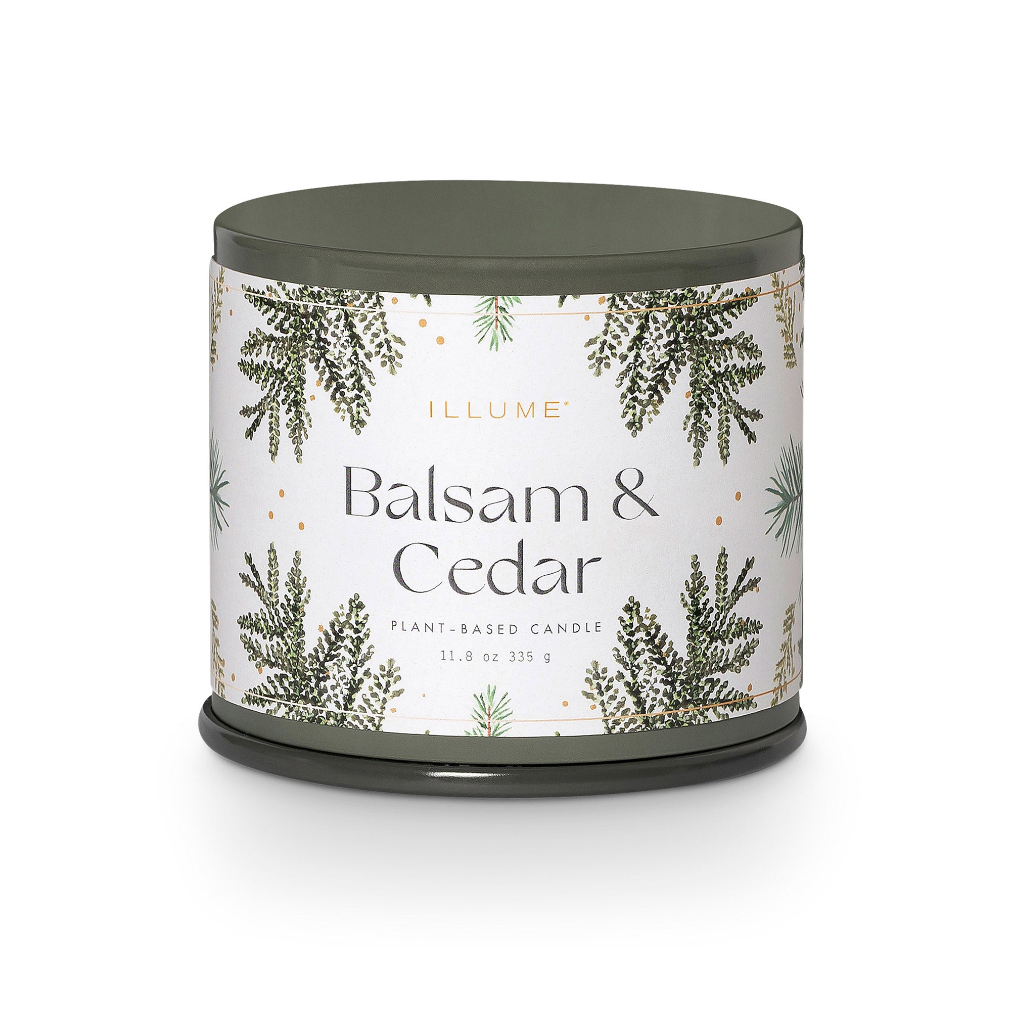 Bloomingville - ILLUME Vanity Tin Duftkerze | Balsam & Cedar