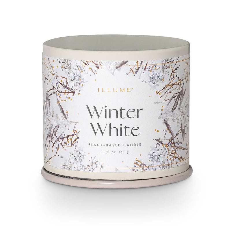 Bloomingville - ILLUME Vanity Tin Duftkerze | Winter White