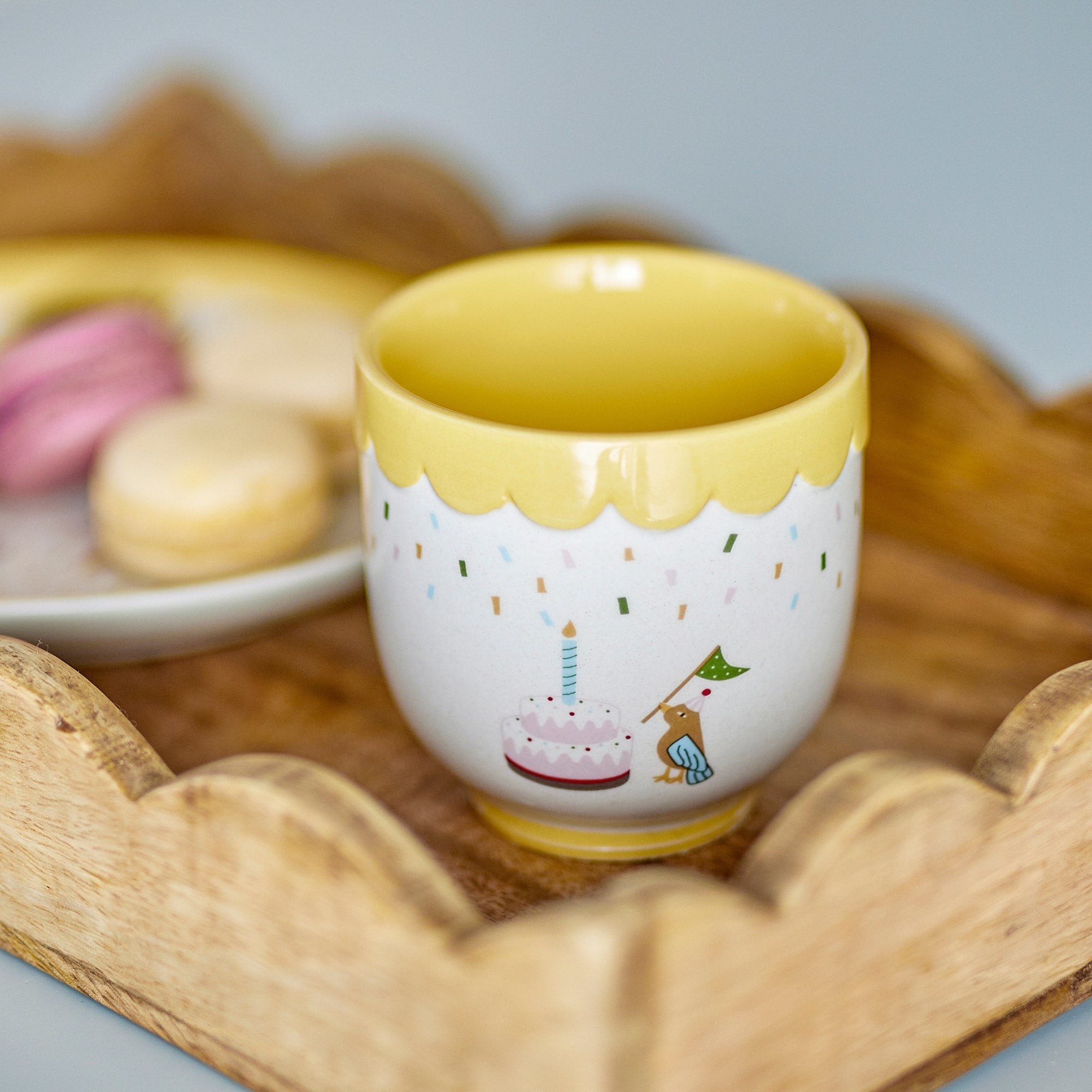 Bloomingville Mini - Celebrate Becher | gelb