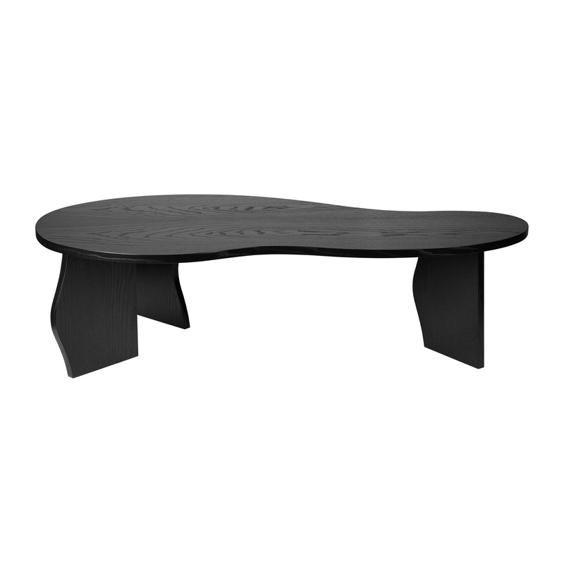 Broste Copenhagen - Brook Beistelltisch | Eschenfurnier geölt schwarz