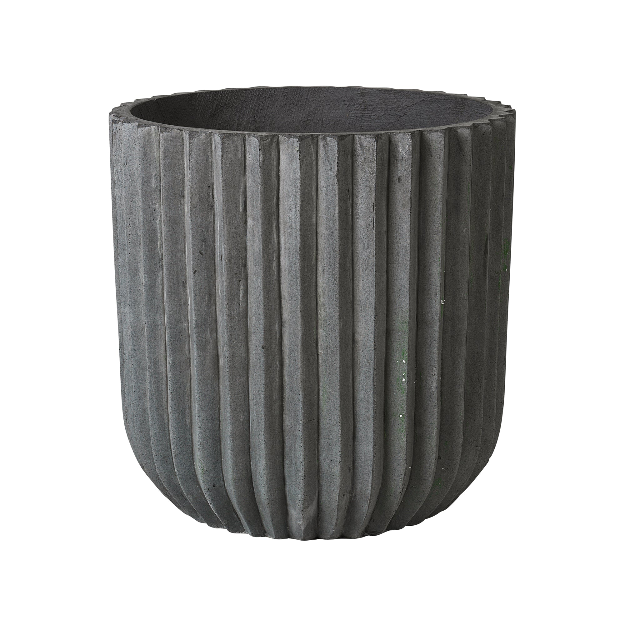 Broste Copenhagen - Fiber Pflanztopf | einzeln / charcoal