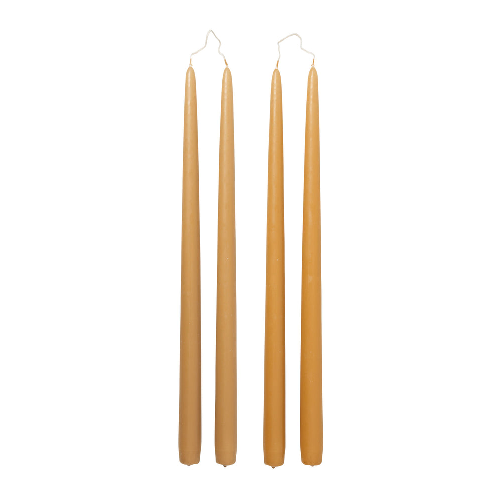 Broste Copenhagen - Getauchte Stabkerze | golden yellow