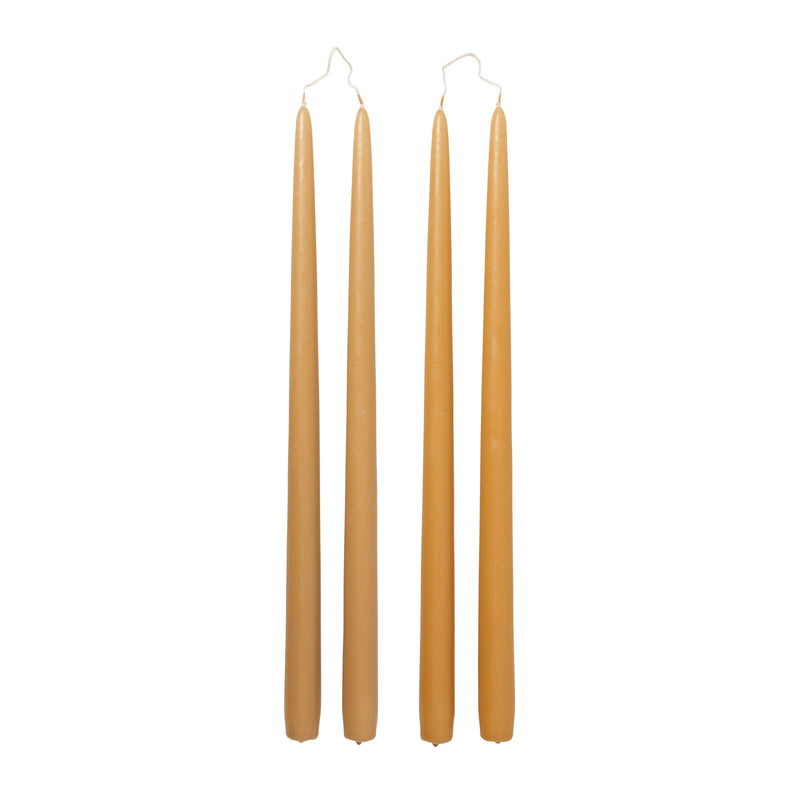 Broste Copenhagen - Getauchte Stabkerze | golden yellow
