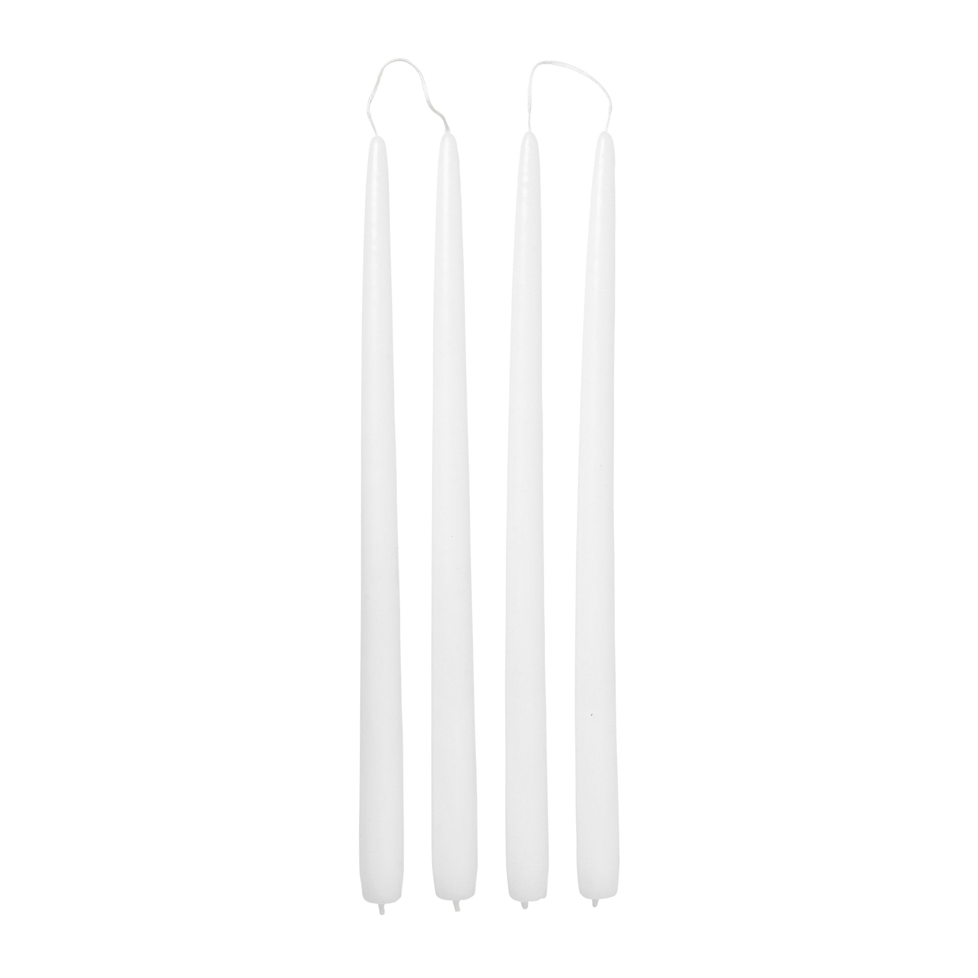 Broste Copenhagen - Getauchte Stabkerze | pure white
