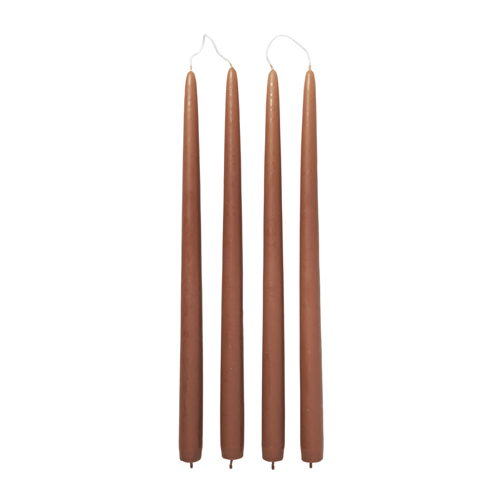 Broste Copenhagen - Getauchte Stabkerze | terracotta