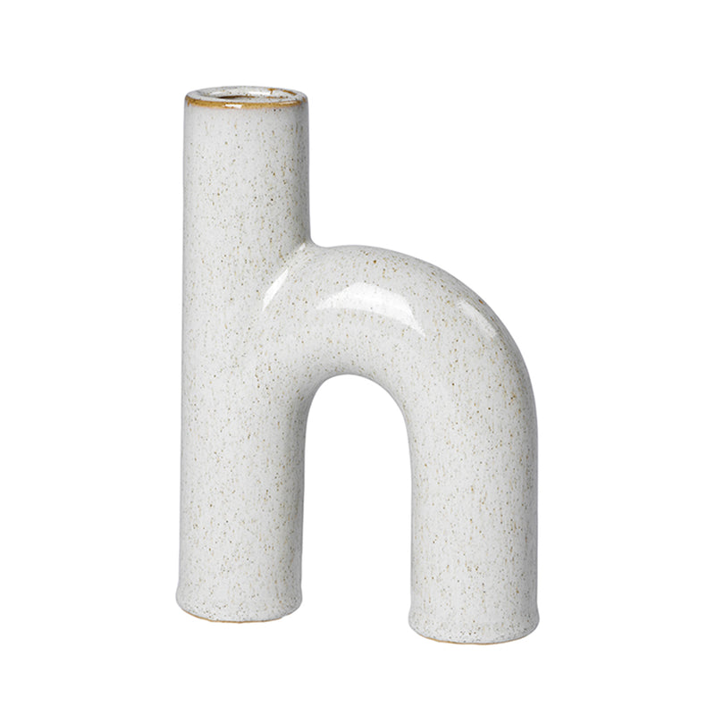 Broste Copenhagen - Hector Vase | h / rainy day grey