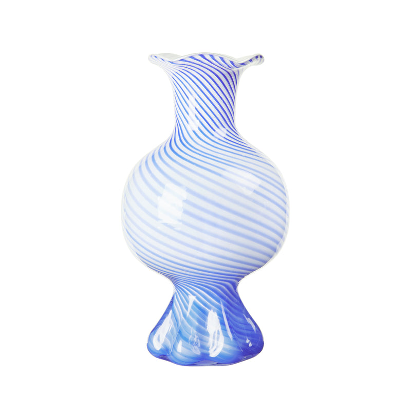 Broste Copenhagen - Mella Vase | intense blue