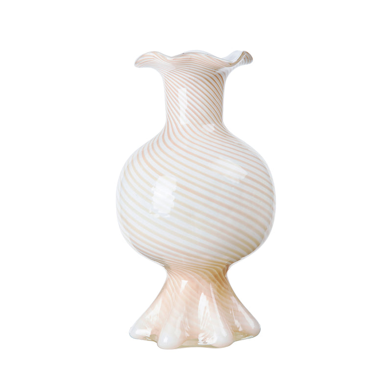 Broste Copenhagen - Mella Vase | taupe sand