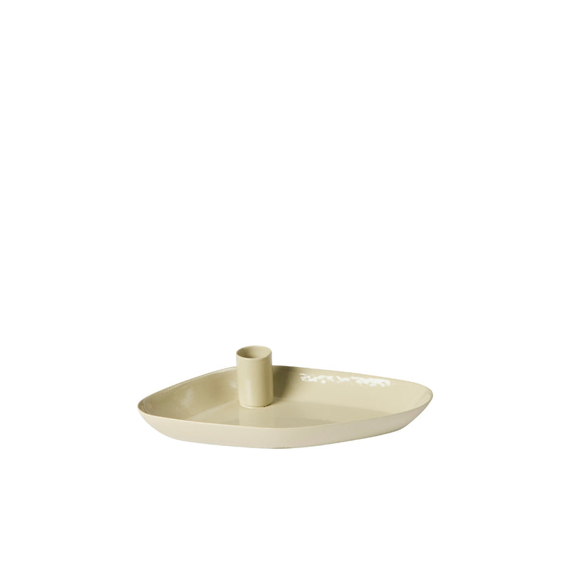 Broste Copenhagen - Mie Kerzentablett | 10 x 8 x 2 cm / castle beige