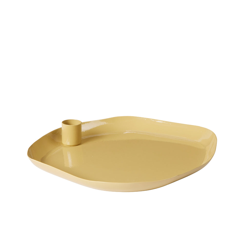 Broste Copenhagen - Mie Kerzentablett | 25 x 25 x 3 cm / taupe sand