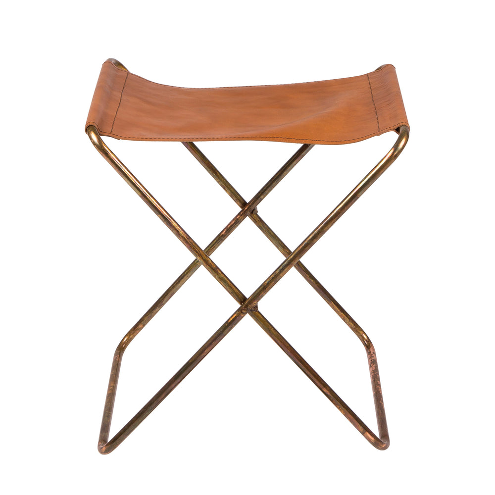 Broste Copenhagen - Nola Klapphocker | Kupfer/antique