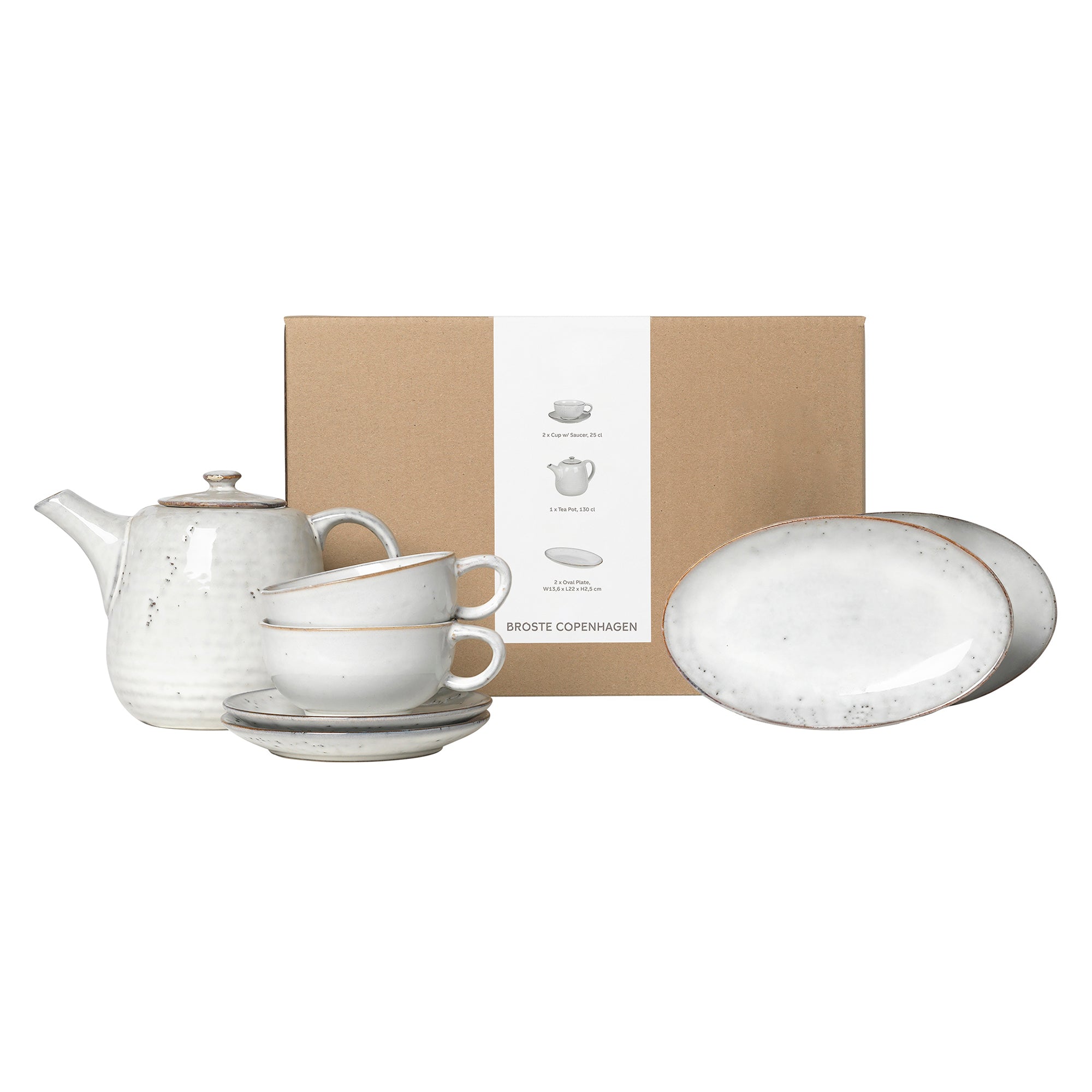 Broste Copenhagen - Nordic Sand Tee-Set | 