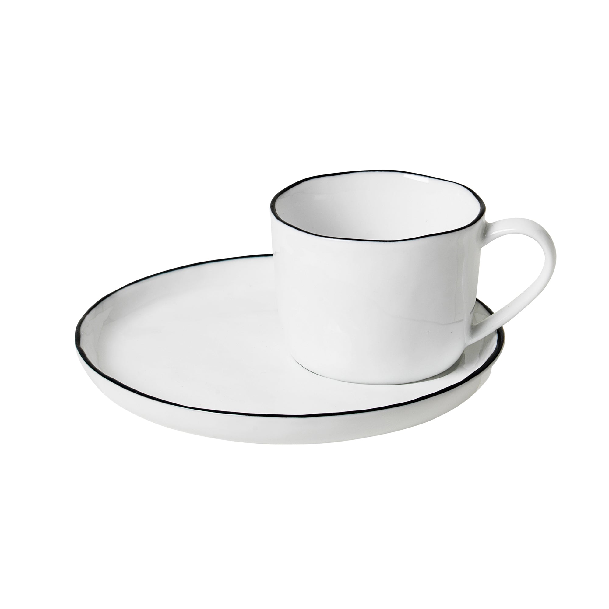 Broste Copenhagen - Salt Tasse mit Untertasse | 100 ml