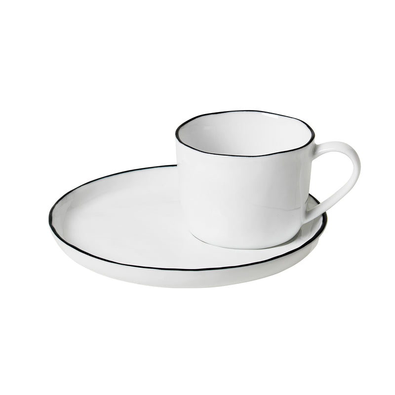 Broste Copenhagen - Salt Tasse mit Untertasse | 100 ml