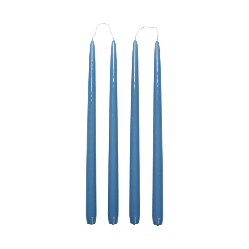 Broste Copenhagen - Smooth Kerze | blue