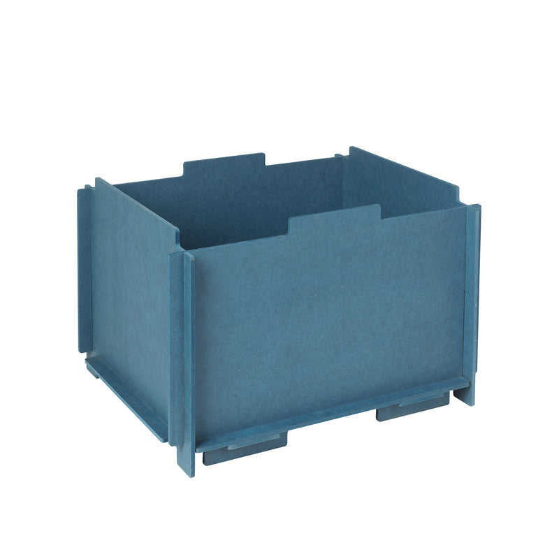 Broste Copenhagen - Stacie Aufbewahrungsbox | blau