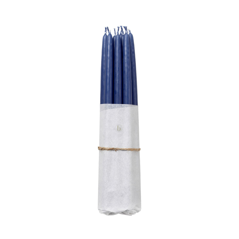 Broste Copenhagen - Tapers getauchte Spitzkerze | baja blue