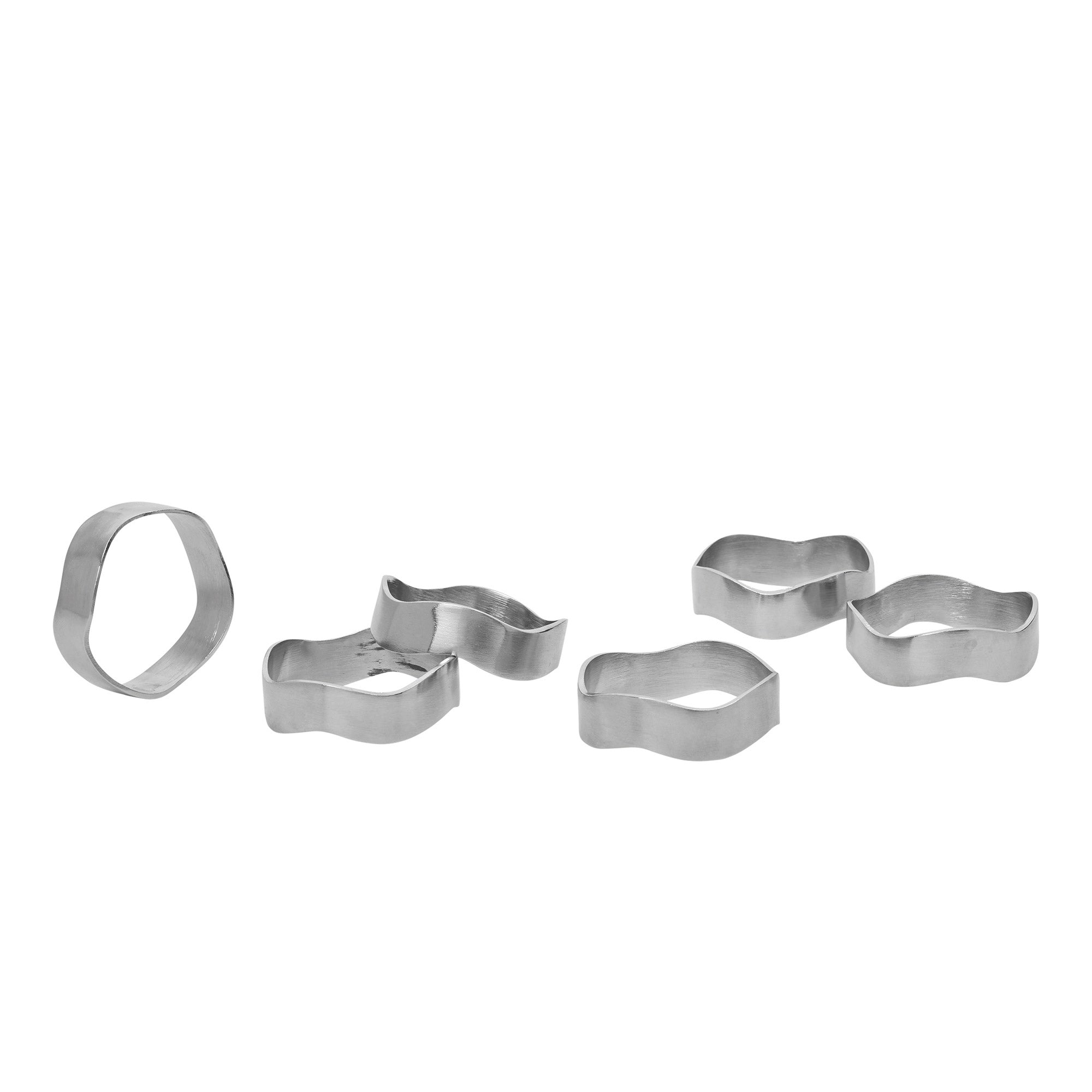 Broste Copenhagen - Zina Serviettenring | silber