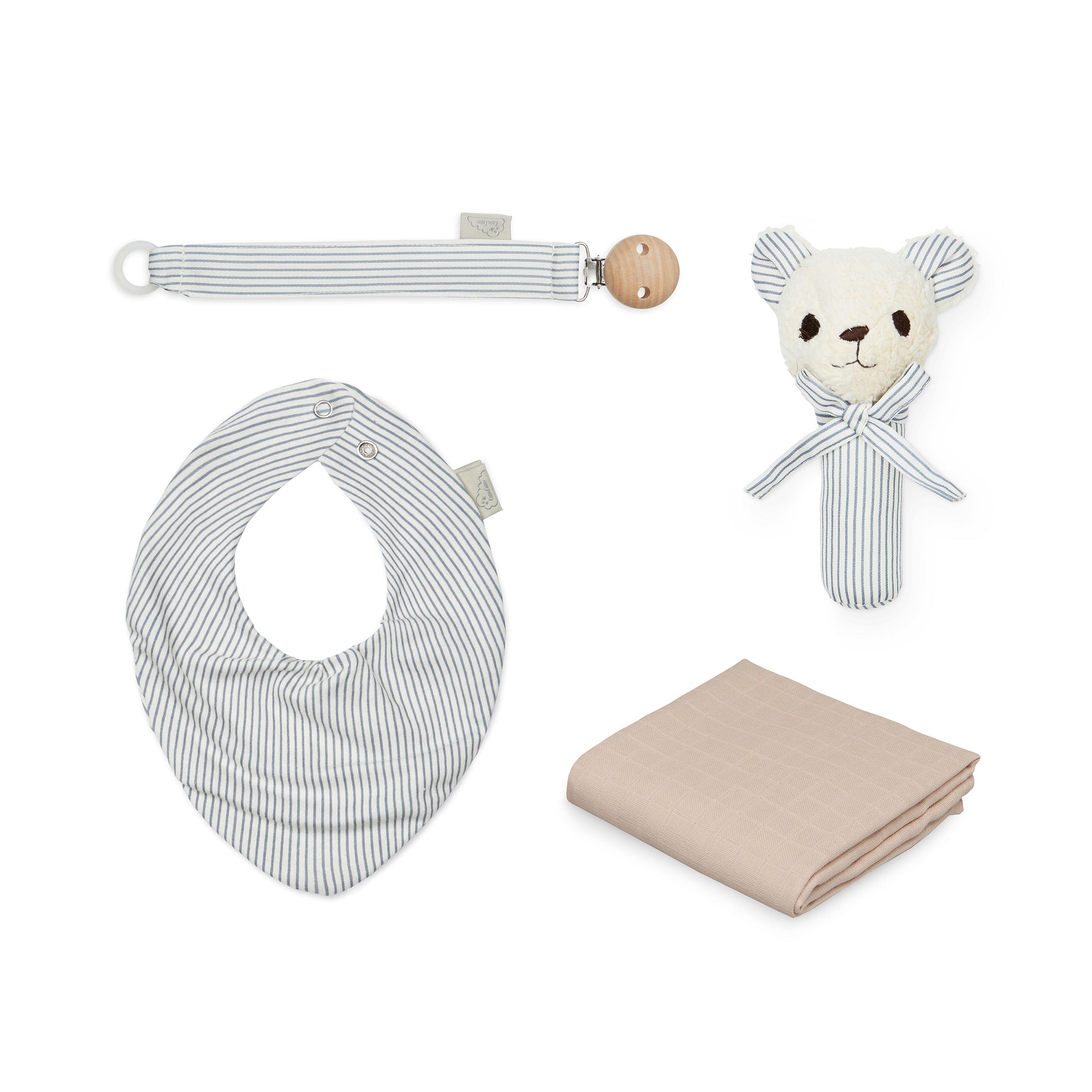Cam Cam Copenhagen - Baby Essentials Geschenkbox | classic stripes blue