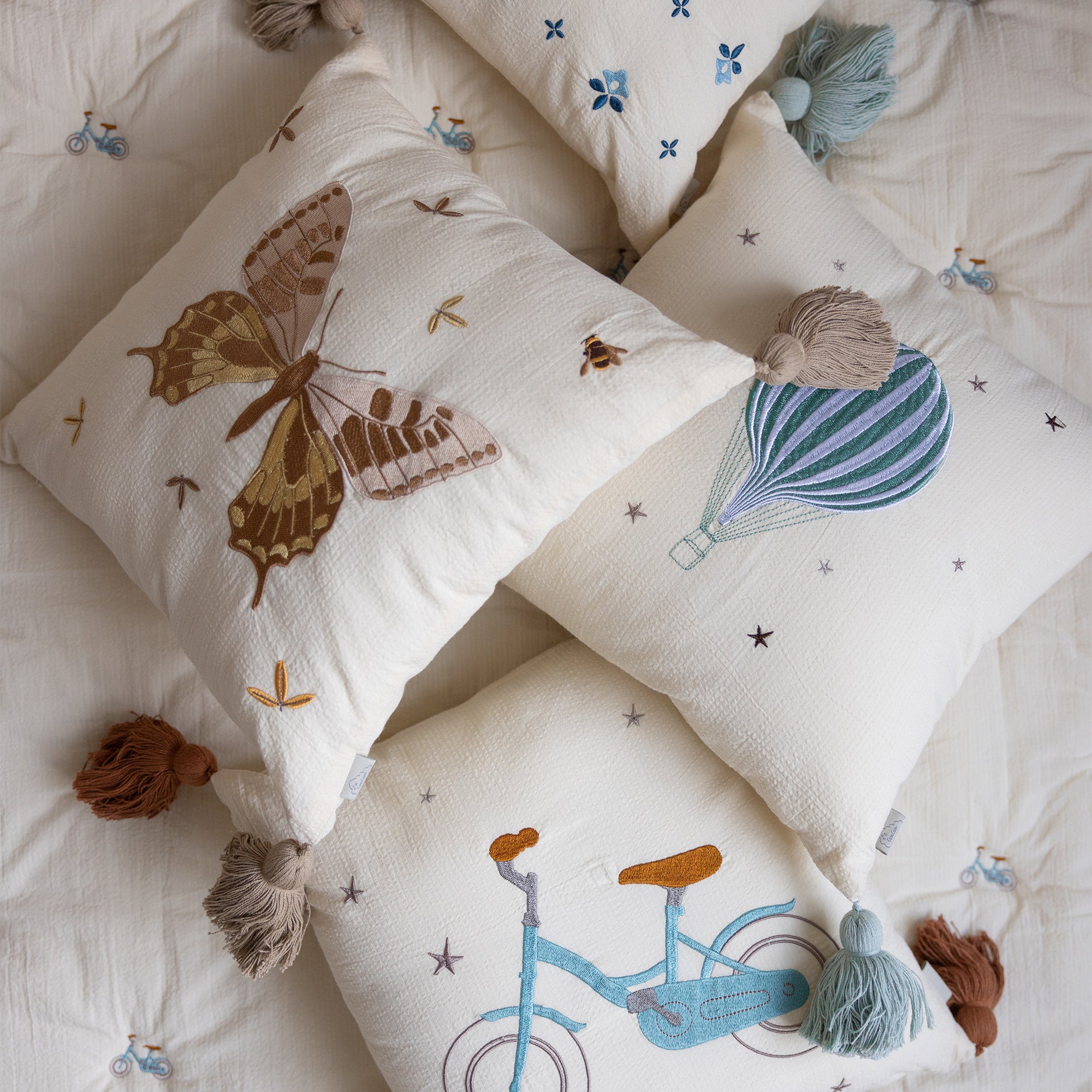 Cam Cam Copenhagen - Besticktes Kissen | balloon
