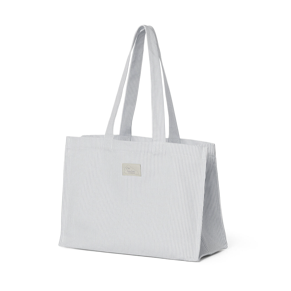 Cam Cam Copenhagen - Canvas Tote Bag | classic stripes blue