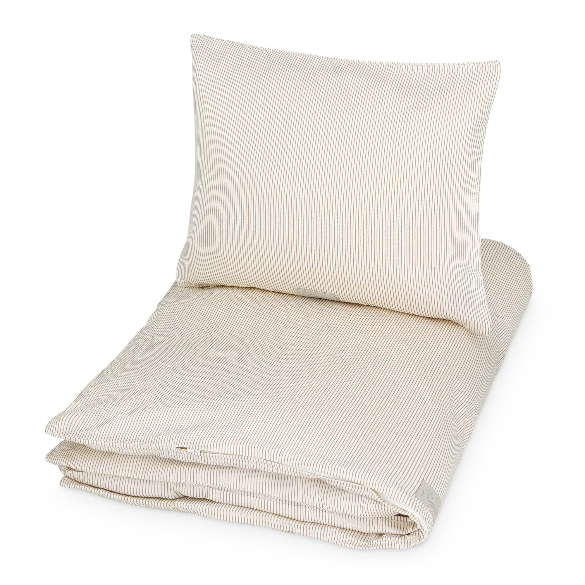Cam Cam Copenhagen - Junior Bettwäsche | classic stripes camel