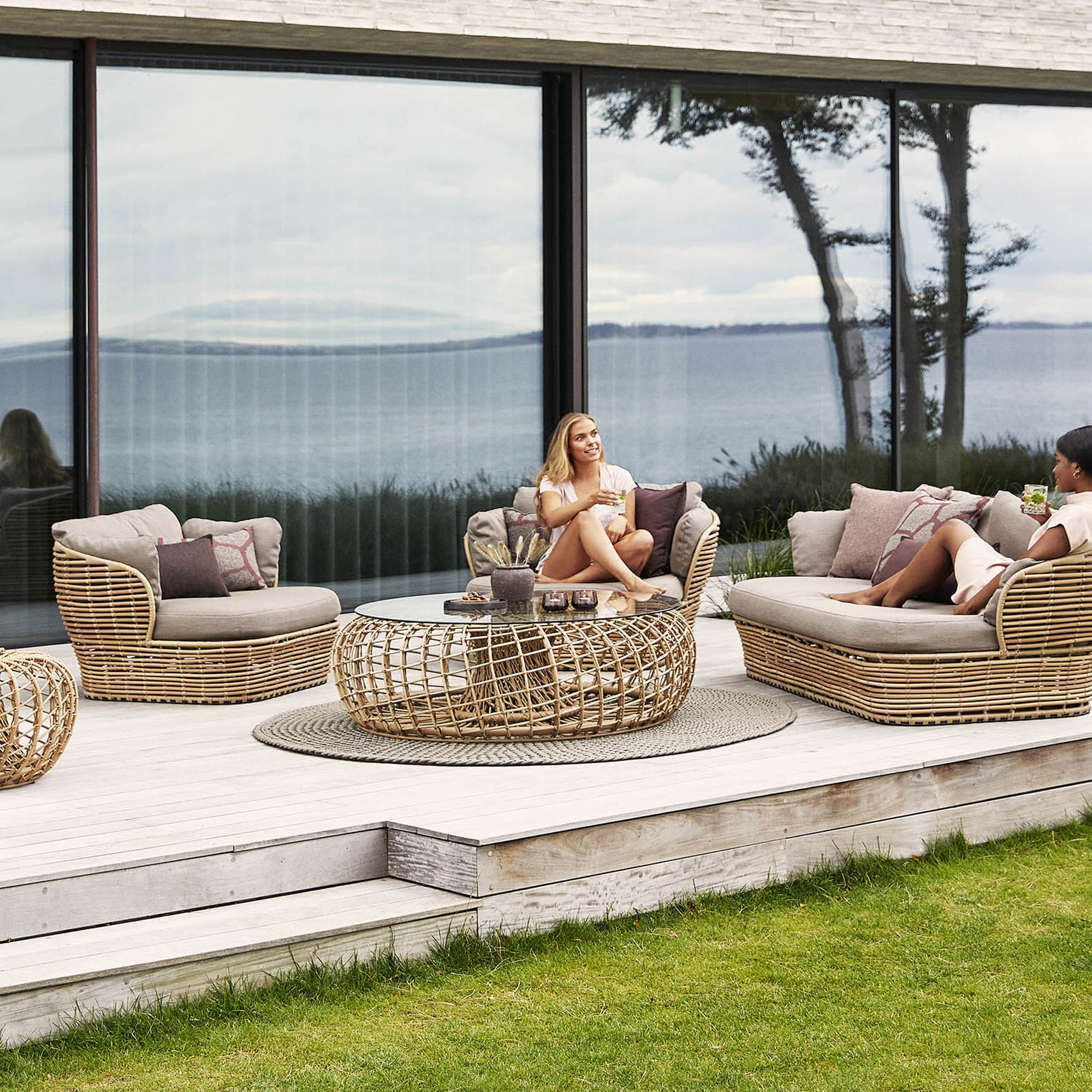 Cane-line - Basket Loungesessel Outdoor
