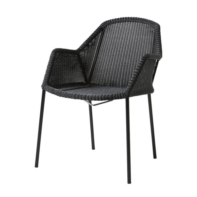 Cane-line - Breeze Sessel stapelbar (5464) Outdoor | schwarz