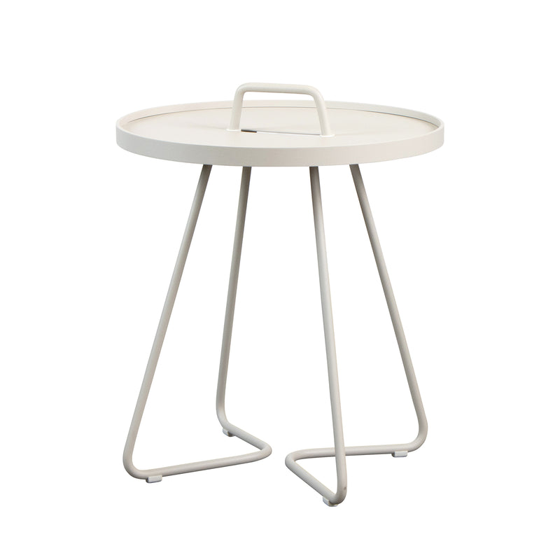 Cane-line - On-the-move Beistelltisch Outdoor | Ø 44 cm / sand