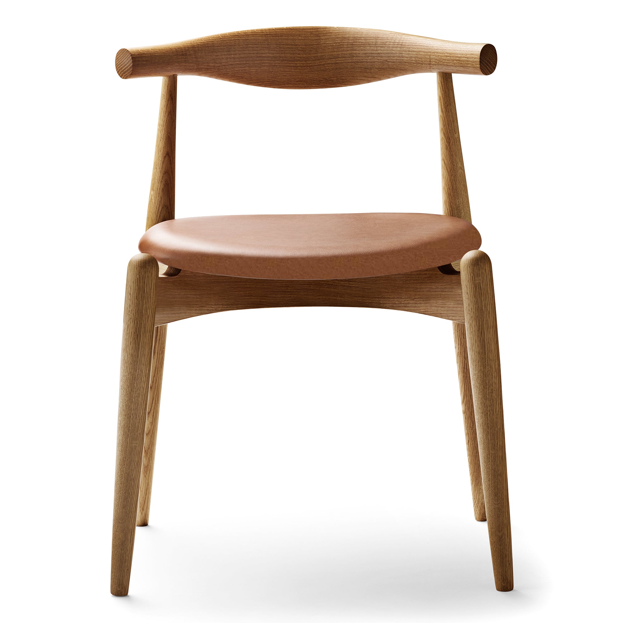 Carl Hansen - CH20 Elbow Chair | Leder Sif braun (95)