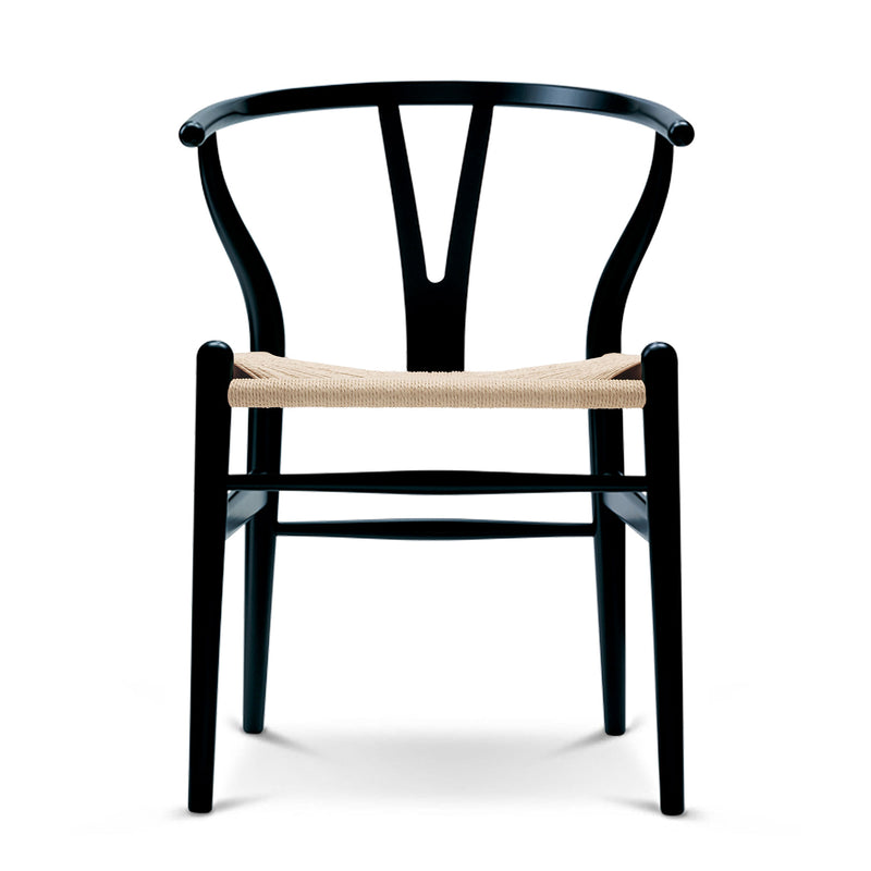 Carl Hansen - CH24 Wishbone Chair | Buche schwarz, Eiche schwarz