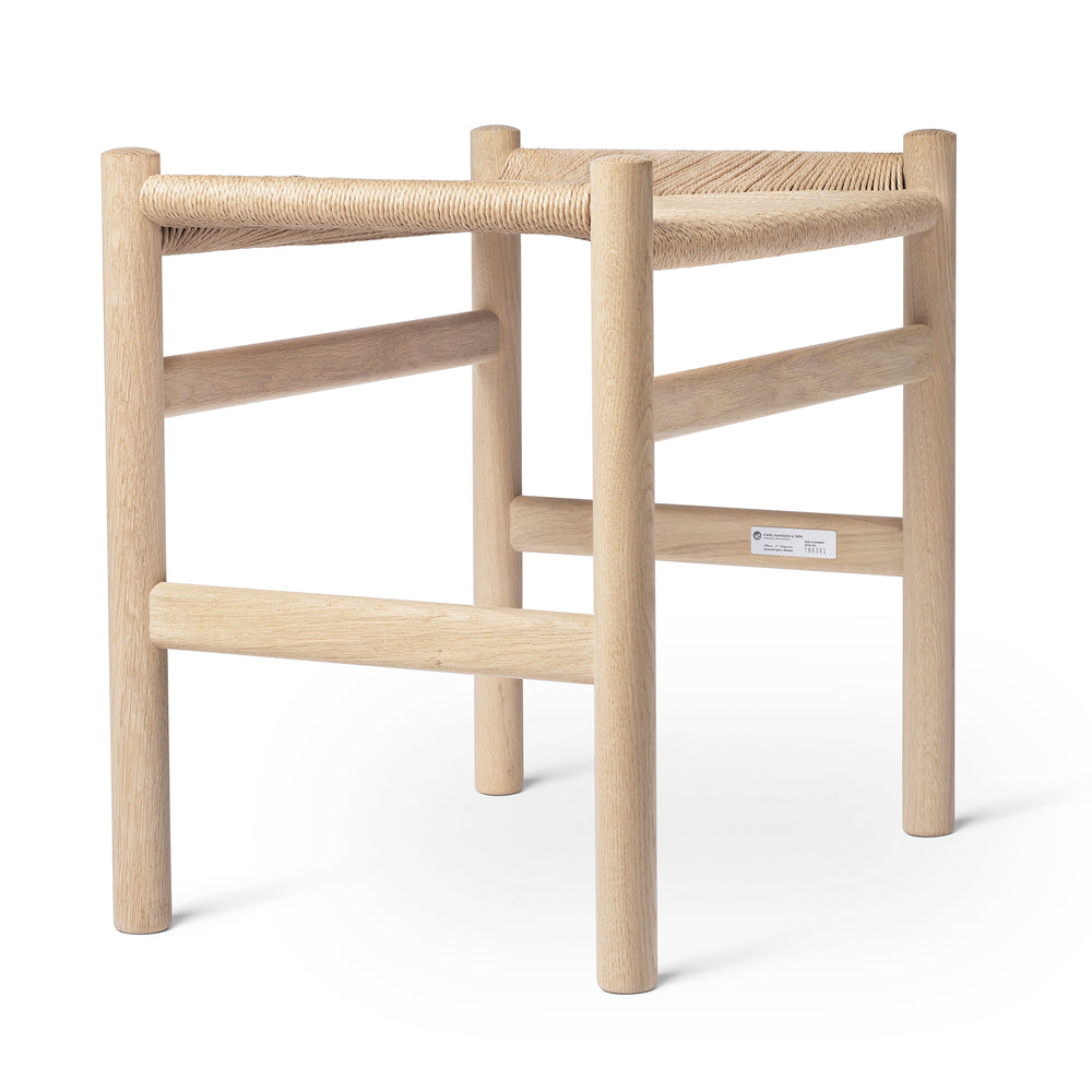 Carl Hansen - CH53 Hocker | Eiche geseift/natur