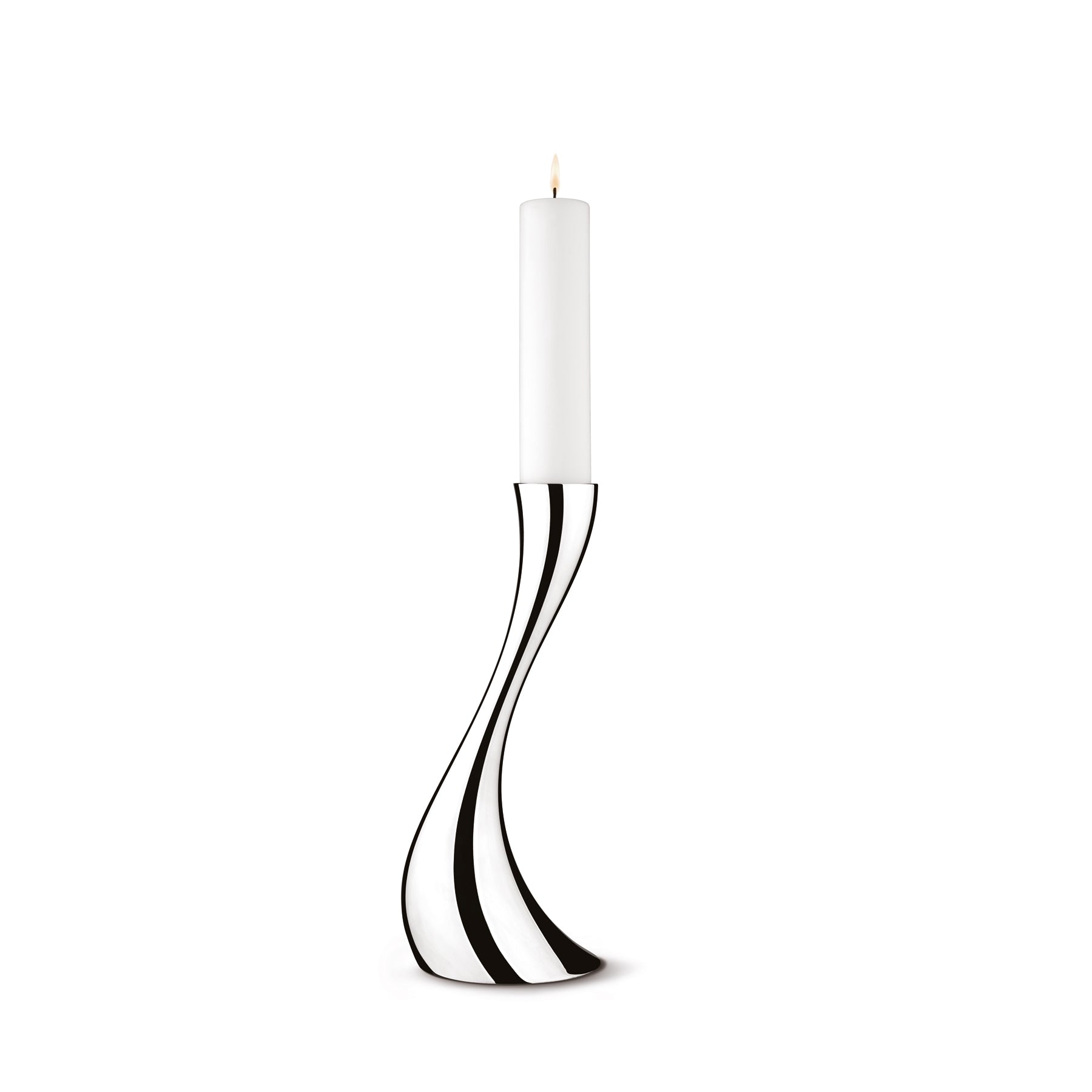 Georg Jensen - Cobra Bodenkerzenleuchter | klein