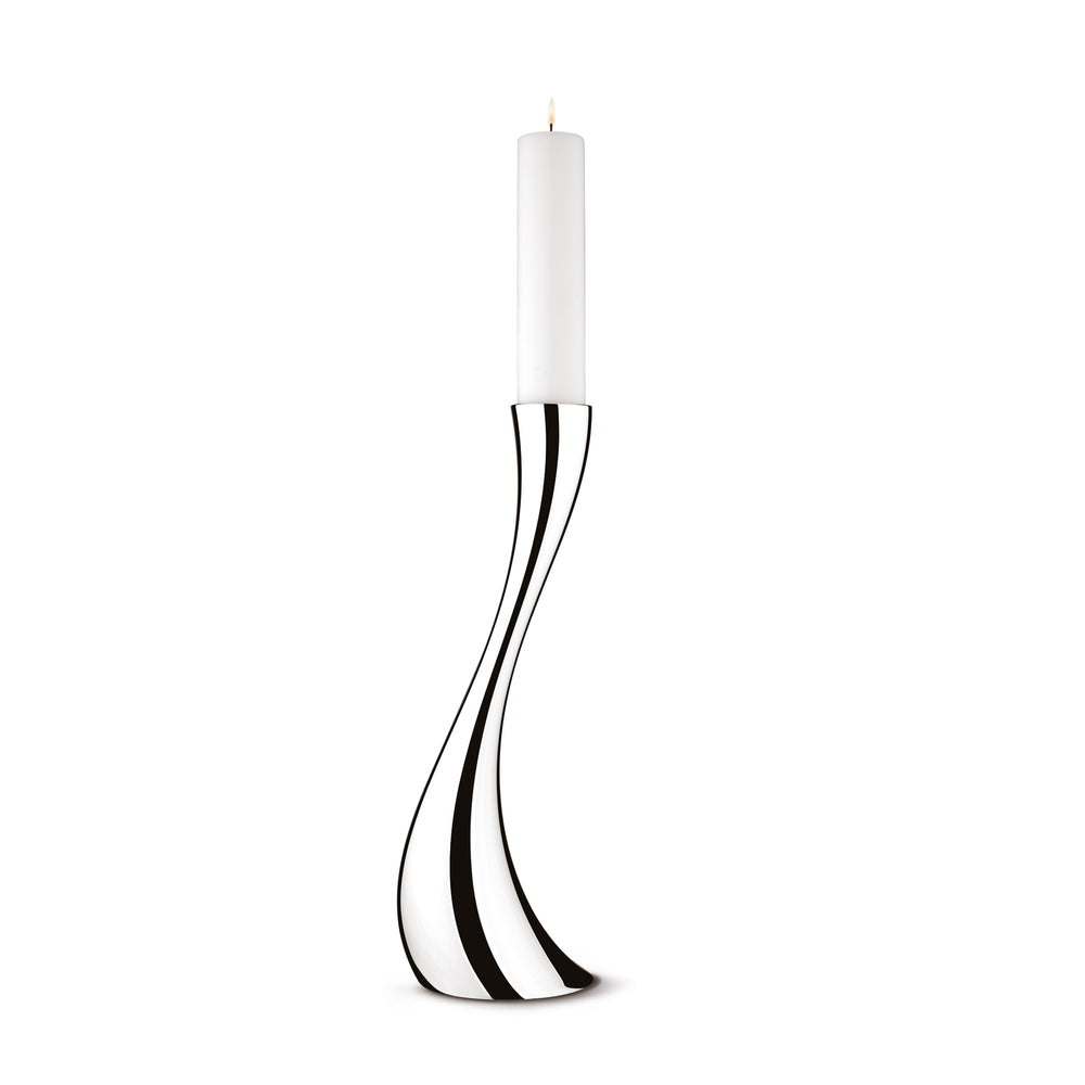 Georg Jensen - Cobra Bodenkerzenleuchter | mittel